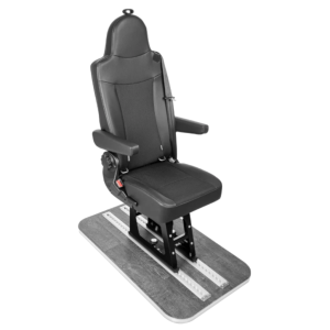 Taxi is a single passenger seat for use in all kind of M1 and N1 vehicles, perfect for the camper or moto van. Comfortable and lightweight with ISOFIX anchorages and 3- point seat belts, equipped with two comfortable armrests