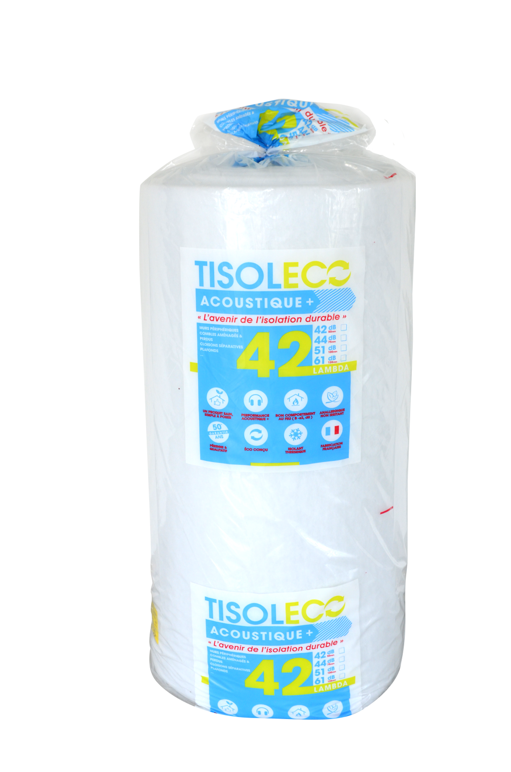 TISOLECO insulating polyester wools are made in France from recycled plastic bottles, offering responsible solutions for building insulation.