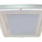 The MAXXSHADE Plus fully retractable, spring-loaded roller shade keeps you cool and comfortable day and night by blocking sunlight and UV rays.