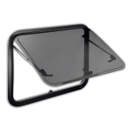 Dometic S7P - Top-hung hinged wall window for curved outlines
